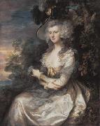 Thomas Gainsborough Mrs Thomas Hibbert. Neue Pinakothek. china oil painting artist